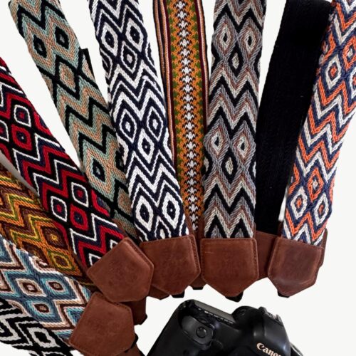 Boho Cotton Camera Strap – Compatible with all cameras Neck Strap/cappadocia